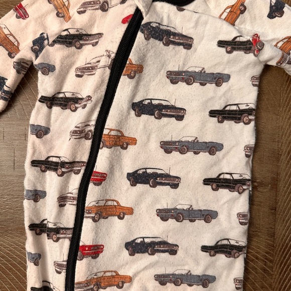 Bestaroo Muscle Cars Footie - 3-6M - Picture 2 of 4